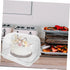 Toyvian Bottle Storage Holder with Detachable Hollow Draining Network Transparent Cover Dustproof Milk Bottle Draining