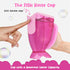 Pink Baby Rinser Cup and Bath Pail - Non-Toxic, BPA-Free, Tear-Free Bathing Accessory for Kids