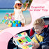 1+ 1-2, 1st 1+ Montessori Toys for Year Old Girl Gifts, Busy Board Educational Toddler Toy Age First Christmas Birthday
