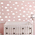 56 Pieces/Set Cloud Wall Decal Vinyl Stickers, Nursery Kids Room Decor, Baby Bedroom Decoration