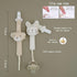 2 Pack Pacifier Clip, Baby Pacifier Holder for Boys and Girls Fits Many Pacifiers & Baby Teething Toys, Ideal Baby Gift