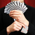 4 Decks Waterproof Playing Cards - Gold Silver Plastic Poker Cards for Standard Games, Family Game Parties