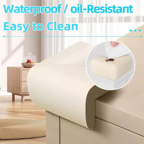 10 ZOMPAGO Baby Proofing Edge & Corner Guards, PCS Soft NBR Foam Safety Bumpers for Furniture, Strong Adhesive,No