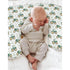 Watercolor Green Tractors Baby Nursing Pillow Covers for Boy Girl Farm Tractors Boho Leaves Nursery Feeding Pillowcase