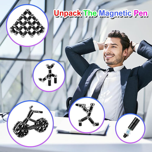 Set,Cool Gifts for Men Fidget Pen: Ideal Father's Day Mother's Day Graduation Gift Office School Desk Toy for Teens