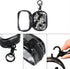 Clear Figures Display Bag, Portable Storage Bag with Keychain, Mini Doll Hanging Blind Box, Dustproof Collectibles Case
