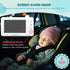 Chuanganzhuo 1080P 5inch 5inch, Baby Car Camera with Advanced Night Vision, AHD IPS Full View Baby Monitor, Carseat