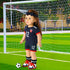 18-inch Girl Doll Clothes Accessories - Team USA 6 Piece Soccer Uniform with Headband, Shirt, Shorts, Socks