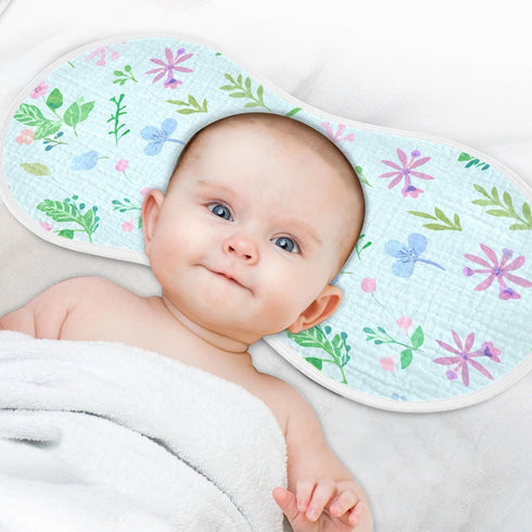 Kagirah Cozy Baby Burp Cloths, Soft Absorbent Burping Cloths for Babies, Cotton Milk Spit Up Rags, Large Size