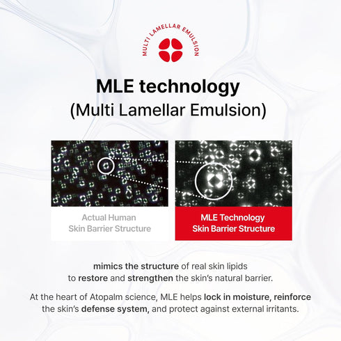 MLE 2.2 oz (65ml) ATOPALM | Eczema Cream | Premium Baby Lotion Newborn | Baby Face and Body Moisturizer for Skin