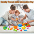 Counting Dinosaur Toys Matching Games with Sorting Bowls, Sorting Toys for Toddlers, Preschool Learning Activities for