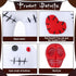 Kathfly 8 Pcs Voodoo Doll Set with Horror Doll, 7 Pcs Skull Pins, Creepy Dolls, Stress Relieving Toys
