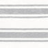 Lush Decor Baby Farmhouse Stripe Soft Plush Changing Pad Cover, 16" W x 32" L + 5" Pocket, Gray