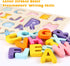 JOLSNAF Alphabet Puzzles Wooden for Toddlers, ABC Learning Toys for Kids, Preschool Educational Activities for Girls