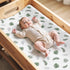 2 Pack 32"x 16", FIOBEE Changing Pad Cover Waterproof Quilted Diaper Change Table Sheets Breathable & Ultra Soft