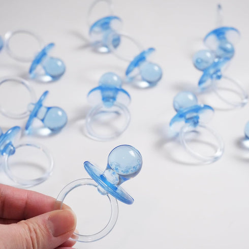 2.5" 36 Count) Baby Pacifier Baby Shower Favors Decoration (Blue
