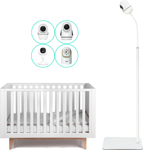 GUCHO Baby Monitor Mount Floor Stand Holder Compatible with Hellobaby HB6550/HB65/HB6339/HB40/HB6081/HB66/HB6351,Infant Optics DXR-8/8