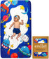 Emllet 100% Cotton Fitted Crib Sheet Cosmic Adventure Space Theme, Soft Nursery Bedding