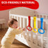 Rindion 3PCS Baby Pull Up Rings, Standing Walker Exercises Assistant Rings, Playpen Crib Hook Ring - Baby Walking