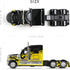 1/64 Scale International Lonestar Heavy Truck Model Semi Trailer Head Toy Alloy Metal Diecast Tow Traktor Toy Gift