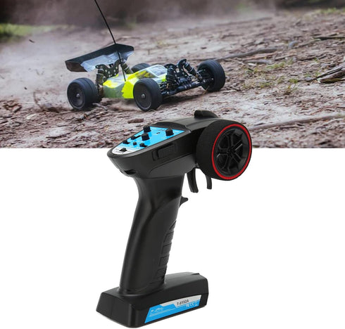 2.4Ghz Transmitter and Receiver RC 3 Channel Remote Controller for RC Car Boat, Transmitter Receiver