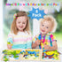 2-4, 9 3-5, Wooden Puzzles for Toddlers Pieces Dinosaur Jigsaw Puzzles for Kids Ages Preschool Learning Activities