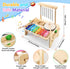 BCY hohipi Set,Baby Set Kids Drum Musical Instrument for Toddler,Wooden Xylophone for Toddlers with Baby Drum and Wind