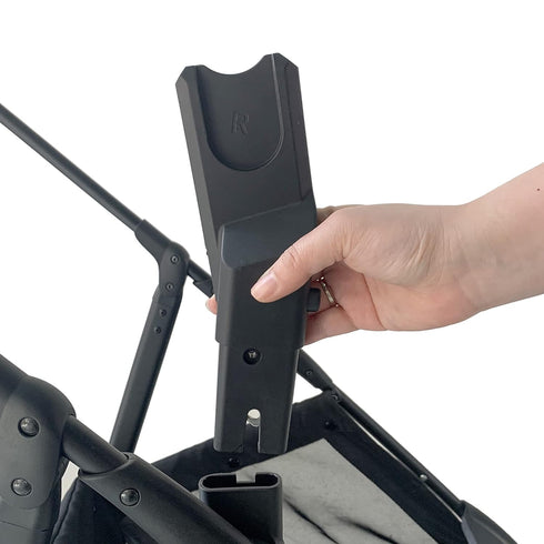 Mompush Wiz Stroller Car Seat Adapter for Specific Models, Connects to Mompush Wiz Stroller