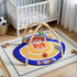 IPOZITO Tummy Baby Gym Play Mat, Oversize Basketball Court Shaped Time Mat, Baby Play Activity Mat for Floor Promote