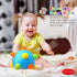 3+ VANLINNY Toddlers Baby Music Shake Ball Toy Bumble Ball for Babies,Dancing Bumpy & Interactive Sounds Crawl Toy