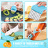 37PCS Sets Set 3 8 Kids Cooking Real, Kids Cooking and Baking Gift with Storage Case Timer Kid Safe Knives Cutting