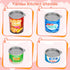 118Pcs Playset 2 Sets, Mini Play Kitchen Accessories for Kids, Pretend Cooking with Cookware, Tableware & Fruit