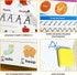 3 4 5 Handwriting Practice Book for Kids, Toddler Preschool Learning Activity for Year Old, Kindergarten Educational