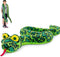 MaoGoLan 98 Inch Giant Snake Stuffed Animal Long Snake Plush, Green Boa