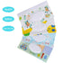 FEBSNOW 4 Pack Baby Wipes Container - Reusable Portable Wet Wipe Pouch Dispenser for Baby Travel