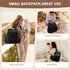 Backpack, Backpack LOVEVOOK Diaper Bag Small Cute Baby Bag, Stylish Water-Resistant Travel Bag for Mom, Baby