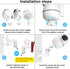 BFYTN HB65/HB6550/Pro/HB6560/HB6240/HB66/HB6339/, SM935E, 360 Baby Monitor Mount for HelloBaby ANMEATE Adjustable Baby
