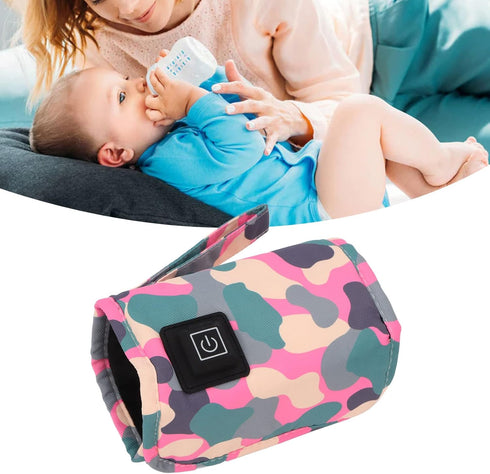 USB Baby Bottle Warmer,Portable Car Travel Bottle Warmer,Three Levels Temperature Adjustment Hook Design Bottle Warmer