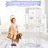 1) Trycooling Stuffed Animal Storage Zoo Holder Space Save Vertical PVC with Elastic Band and Net for Playroom Bedroom