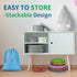 OUTREE Stepping Stones for Kids, 6 Pcs Balance Training and Sensory Coordination Stones