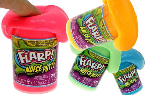 JA-RU Flarp Noise Putty Scented (1 Unit Assorted) - Squishy Sensory Toy for Easter, ADHD, Stress Relief