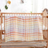 CoolaPeach 6-Layer 43"X43"Inches Muslin Swaddle Blankets Cotton Baby Blankets for Boys & Girls Receiving Blankets,Soft
