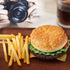 Joeabor 12 Artificial Hamburger & Artificial French Fries Realistic Fake Food for Display Faux Burger for Decoration
