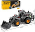 Pupu Pig Bulldozer, Bulldozer 3+ Kids Metal Construction Toys - Upgraded Construction Vehicle with Lights and Sounds