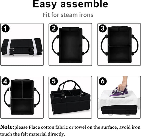 Baby Diaper Caddy Organizer for Boy, Large Portable Storage Bin Tote Bag for Changing Table and Car, Black