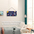 ZIEYOMI - Little Man Cave Sign Space Boys Room Decor, Astronaut Theme Bedroom Nursery Decor Hanging Wall Art, Wooden