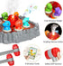 Yerloa Dinosaur Toys for Kids 3-5, Toddler Volcano Whack A Mole Game with 2 Hammers, Musical Learning Gift