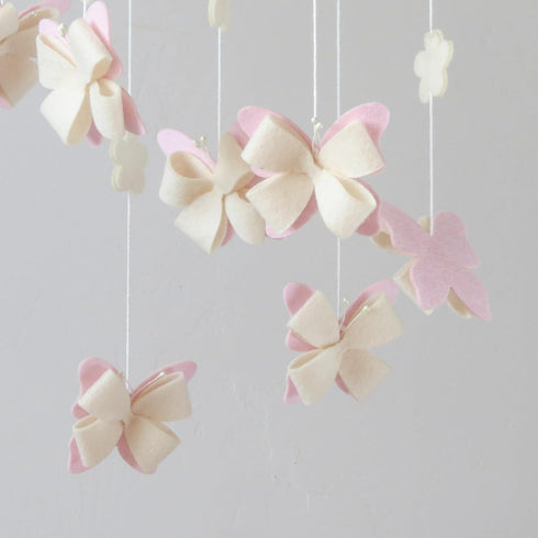 Charming Butterfly Crib Mobile - Perfect Nursery Decor for Girls