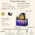 Spilay Miniature Dollhouse Kit with Furniture - DIY Modern Villa Model, Dust Cover and Music Box, 1:24 Scale Creative