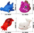 Bath Toys, 12 Pcs Light Up Ocean Sea Animal Set, Flashing LED Floating Bathtub Toys for Baby and Toddler